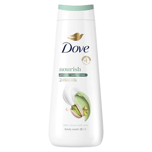 Dove Hydrating Body Wash for Women Pistachio & Vanilla Cream for Hydrated & Repaired Skin 20 fl oz - Image 1