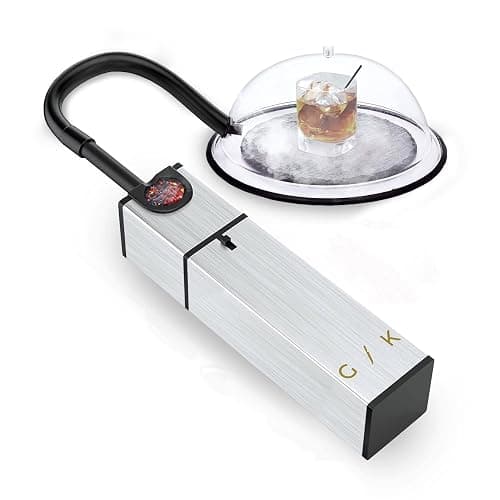 Cocktail Smoker Kit - Indoor Drink & Food Infuser with Wood Chips | Old Fashioned Whiskey Bourbon Smoker Gift thumbnail 4