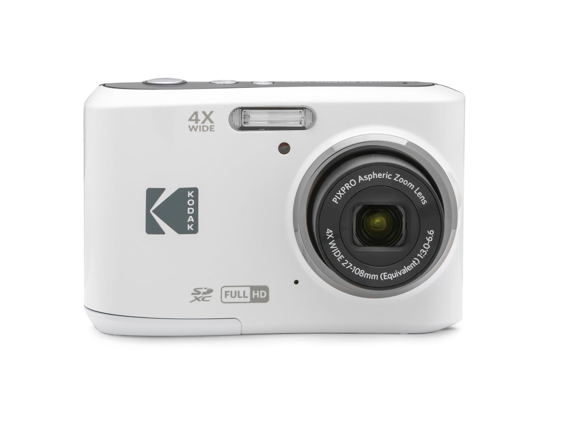 Kodak PIXPRO FZ45-WH - Cámara Digital de 16 MP, Zoom óptico de 27 mm, Gran Angular, 1080P, Full HD, Video, 2,7 Pulgadas, cámara de vlogging LCD (Blanco) thumbnail 3