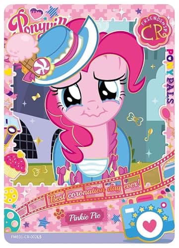 Kayou My Little Pony Friendship Eternal Cards, Fun Moment Edition, English Series 1, Display Box with 12 Packs, 127 Cards, 7 Rarity Levels thumbnail 4
