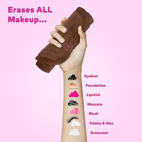 The Original MakeUp Eraser PRO, Effortlessly Remove All Makeup Using Only Water, Including Waterproof Mascara, Eyeliner, Foundation, Lipstick, Sunscreen thumbnail 5
