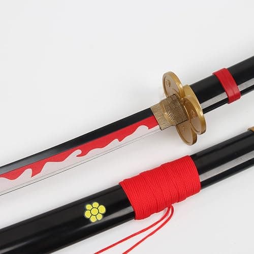 SV Anime Sword Cosplay Roronoa Zoro Sword Shusui&Wado Ichimonji&Sandai Kitetsu&Yubashiri&Death Surgeon Sword Katana103cm/40 inch thumbnail 3