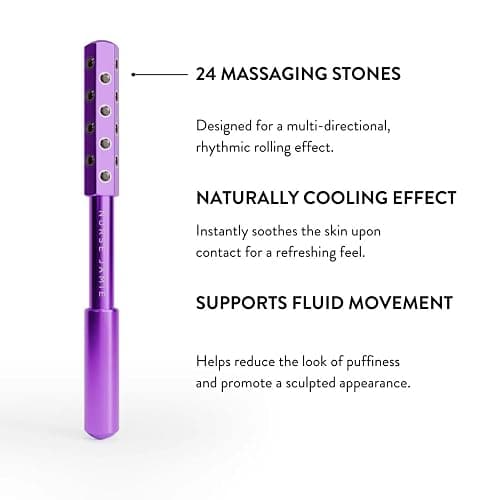 Nurse Jamie Uplift Facial Massaging Beauty Roller - Facial Massager with 24 Stones for Sculpting, Firming & Reducing Puffiness thumbnail 6