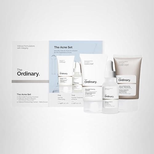The Ordinary The Acne Set, 3-Step Skin Regimen with Glucoside Foaming Cleanser, Salicylic Acid 2% Solution, and Natural Moisturizing Factors + Beta Glucan | Skin Care Set thumbnail 5