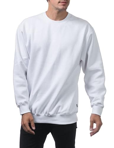 Pro Club Men's Heavyweight 13oz Crew Neck Fleece Pullover Sweatshirt thumbnail 4