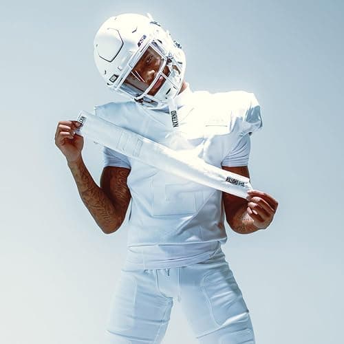 Nxtrnd Streamer Football Towel, Thin Sports Towel, Dries Hands & Football Accessories (White) thumbnail 2
