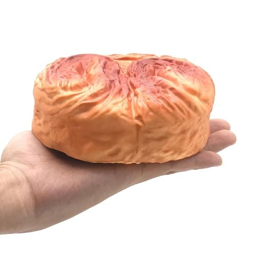 Kiibru Squishy Danish Shredded Bread 5.3" Jumbo Slow Rising Squishies Scented Stress Relief Kids Gift Toys thumbnail 3