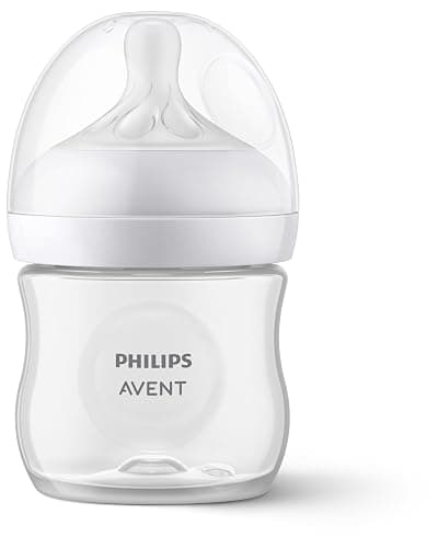 Philips Avent Natural Newborn Glass Gift Set, Baby Bottles with Natural Response Nipples, 3x 4oz (Slow Flow, Flow 2) and 2x 8oz (Medium Flow, Flow 3), 2x Silicone Sleeves, SCD858/01 thumbnail 16