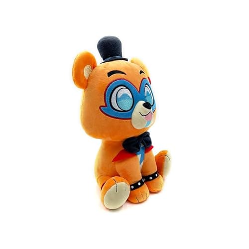 Youtooz FNAF Glam Rock Freddy Sitting 9" Inch Plush, Collectible Plushie from Five Nights at Freddy's Plush Collection thumbnail 4
