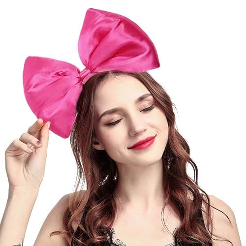 BUYITNOW Women Huge Bow Headband Cute Bowknot Hair Hoop for Halloween Cosplay - Image 1