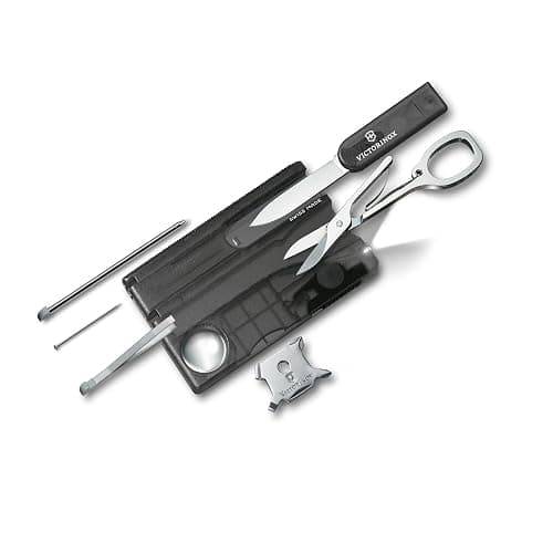 Victorinox Men's Taschenwerkzeug Swisscard Lite Onyx Pocket Knife-Set, Black Transparent, One Size, Alloy Steel thumbnail 2