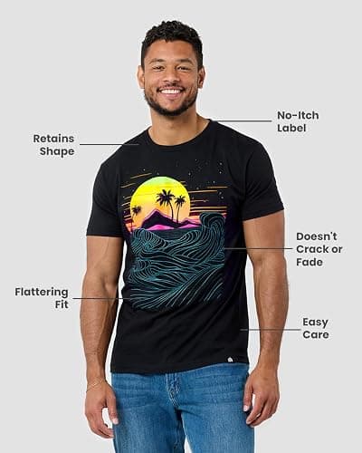 INTO THE AM Men's Graphic T-Shirts S - 4XL Premium Short Sleeve Tees Cool Nature Designs thumbnail 4