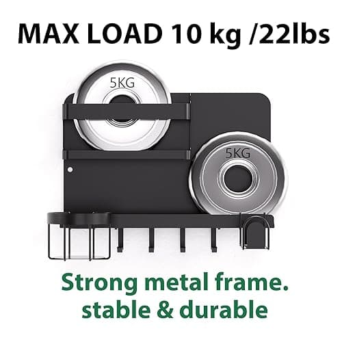 Versatile Bedside Wall Organizer, Floating Bedside Shelves, Wall Mount Essential Accessories for Room Decor, Dorm, Makeup Organizer, Remote Control Holder，Night Stand thumbnail 4