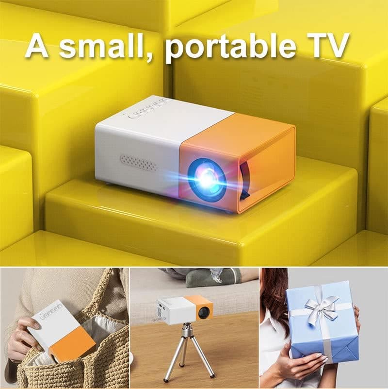 Portable Mini Projector LED Micro Projector Home Party Meeting Theater Projector thumbnail 5