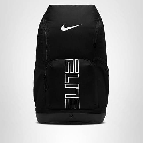 Nike, Unisex, Varsity Elite Backpack (32L), Black/Black/Metallic Silver, One Size thumbnail 8