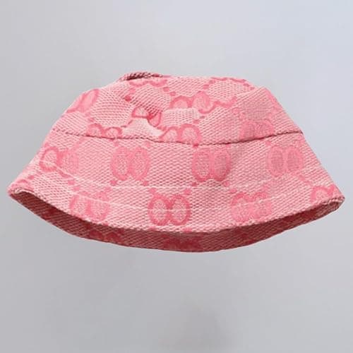 Clothes for Doll (NO Doll), Hat & Overalls Set for 17cm Accessories Suit, Cute Clothes for Dress up Unique Style（Style B - Pink 2-piece Set thumbnail 4