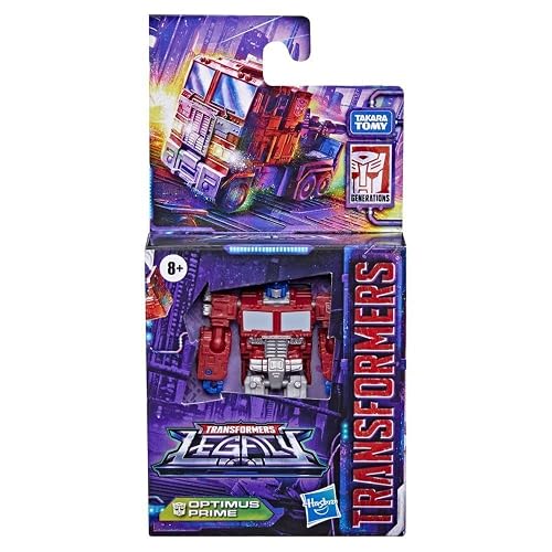 STAR WARS Transformers Toys Generations Legacy Core Optimus Prime Action Figure - Kids Ages 8 and Up, 3.5-inch thumbnail 2