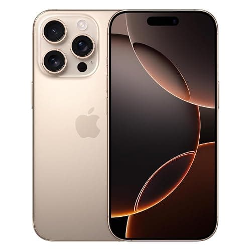Apple iPhone 16 Pro Max, US Version, 256GB, Desert Titanium - Unlocked (Renewed) - Image 1