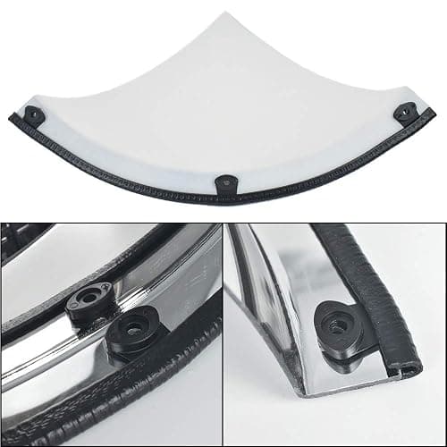 StartFine 19 Inch Quarter Dome Mirror Security and Safety Corner Mirror 1/4 Dome Convex Mirror with 90 Degree Viewing Angle thumbnail 2