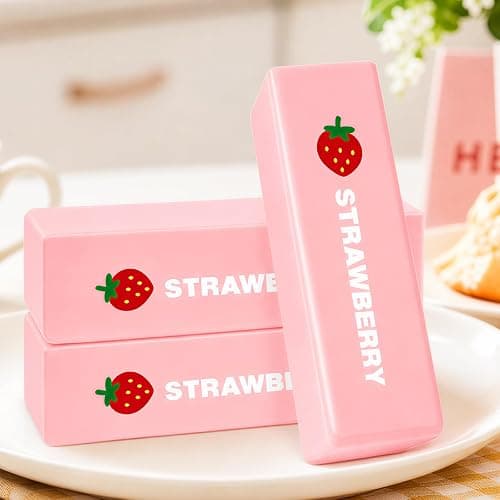 3 Packs Butter Squishy Slow Rising Squeeze Toys, Sensory Fidget Stress Relief Squishies,Soft Realistic Fidget Toys Anxiety Relief Party Favor Butter for Kids＆Adult(Pink) thumbnail 2