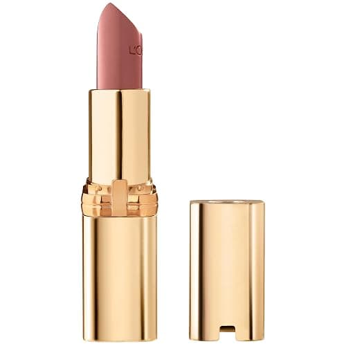 L'Oreal Paris Colour Riche Satin Lipstick for Moisturized Lips,Lip Makeup with Argan Oil and Vitamin E,Worth It,0.13 Oz - Image 1