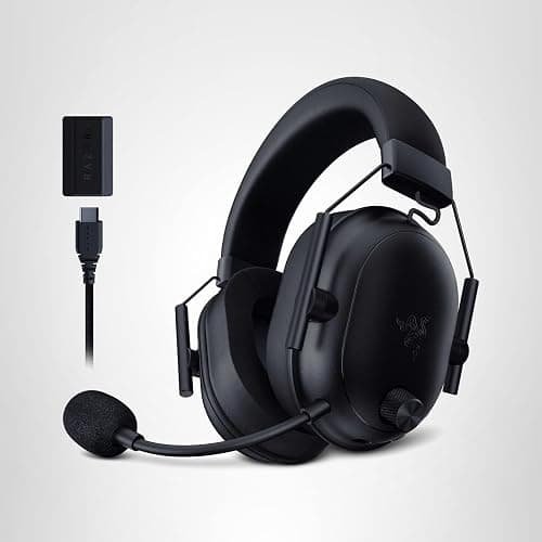 Razer BlackShark V2 HyperSpeed Wireless Gaming Headset: 2.4GHz, Bluetooth or USB - THX Spatial Audio - Titanium 50mm Drivers - 70 Hr Battery - for Xbox Series X, Series S, PS5, PC, Switch 2 - Black thumbnail 10