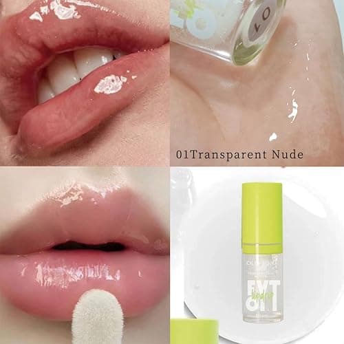Lip Oil Kits,5pcs Hydrating Tinted Lip Gloss,Lipoil Set for Women Girls Teens,Lip Glosses Packs,Gift for Girl Women Lip Makeup Care thumbnail 4