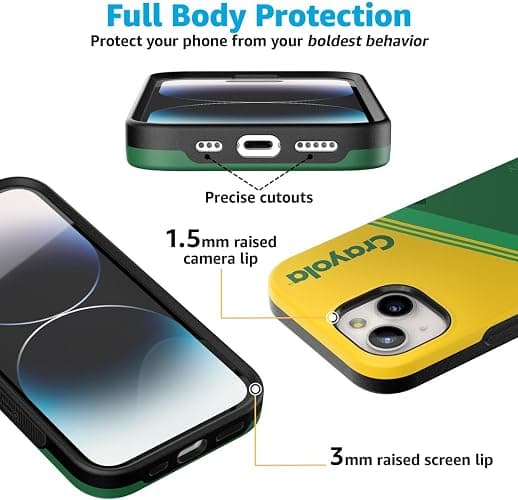 Casely iPhone 15 Plus Case | Keep It Classic | Crayola Crayon Box | Bold Protective Design | Compatible with MagSafe thumbnail 5