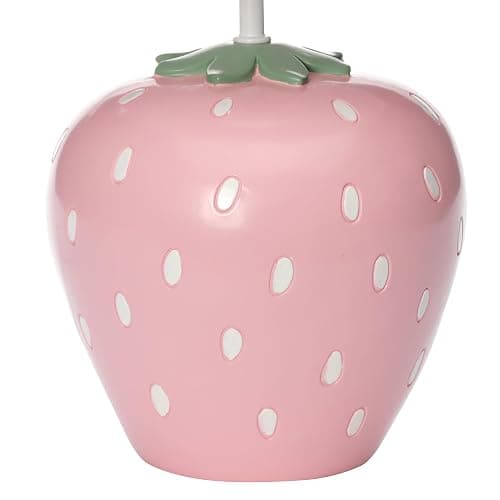 Bedtime Originals Flower Power Hand-Painted Custom Strawberry Lamp with Shade thumbnail 2