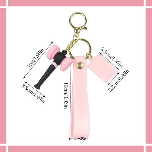 PQKL-party Blackpink Keychains, Keyring for Concerts and Fan Clubs, Blackpink Fans Gifts, Colorful, Unisex, Multicolored thumbnail 2