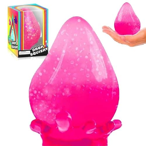 Dream Squishy Drop Stress Balls for Adults Fidget Toys Adults, Gel Filled Squishy Toys for Kids Stress Relief, Super Soft Toys to Ease Stress, Birthday, Christmas, Office, Stocking Stuffer Gift - Image 1