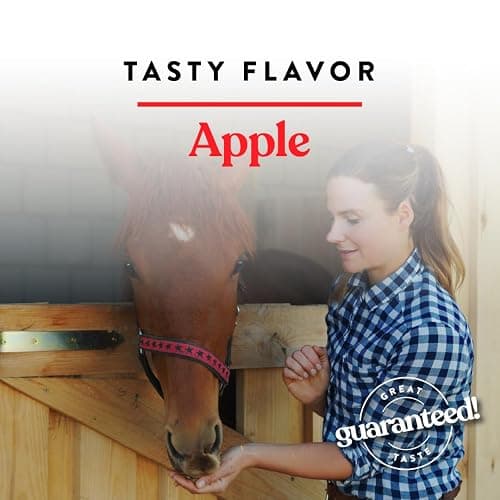 Manna Pro Bite-Size Nuggets for Horses, Pocket Sized Training Horse Treats, Apple Flavored Treats, Packs with Vitamins & Minerals, Great Taste Guaranteed, 4 lbs thumbnail 4