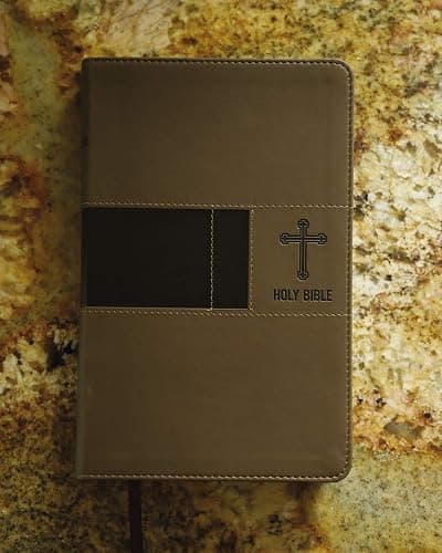NIV, Premium Gift Bible, Leathersoft, Brown, Red Letter, Comfort Print: The Perfect Bible for Any Gift-Giving Occasion thumbnail 3