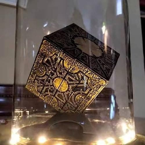 Detachable Hellraiser Puzzle Box, Cenobites Pinhead Halloween Cosplay Prop (Resin Model) thumbnail 6