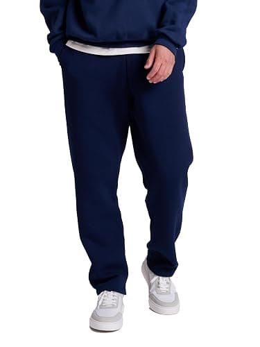Russell Athletic Men's Dri Power Fleece Open Bottom Sweatpants with Pockets, Relaxed Fit, Moisture Wicking - Image 1