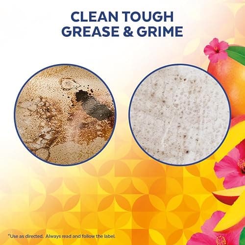 Lysol Brand New Day All Purpose Cleaner, Mango & Hibiscus, 650 mL | Grease Fighting, Multi Surface Cleaner Trigger Spray, Removes Soap Scum thumbnail 3