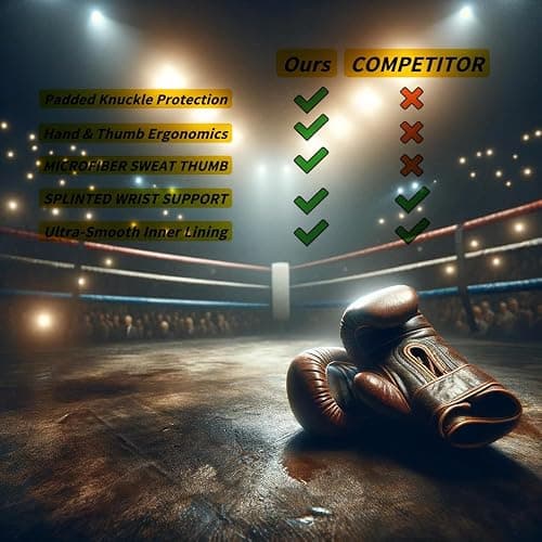 SAEEPABUL S200 Boxing Gloves for Men and Women Suitable for Boxing Kickboxing Mixed Martial Arts Maui Thai MMA Heavy Bag Fighting Training thumbnail 6