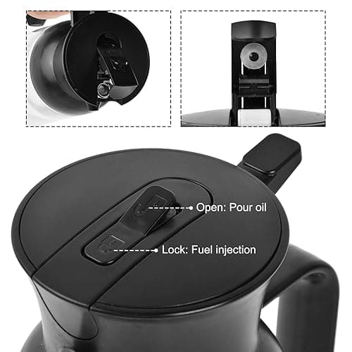 Oil Spray Bottle, 600ML Oil Sprayer for Cooking, 2 in 1 Premium Olive Oil Dispenser Bottle, Glass Oil Dispenser and Oil Sprayer, for Air Fryer, Baking, Grilling thumbnail 5