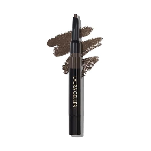 LAURA GELLER NEW YORK Sculpt-n-Stay Waterproof Brow Pencil & Gel- Dark Brown - Image 1