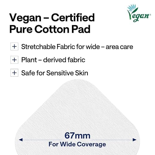 MEDIHEAL Toner Pads [Vitamide] - Radiance Boosting Pad for Clear, Illuminating Skin - Contains Niacinamide & Sea Buckthorn - Blemish Care, Skin Toning - Vegan Stretchable Fabric Pads (100 Count) thumbnail 6