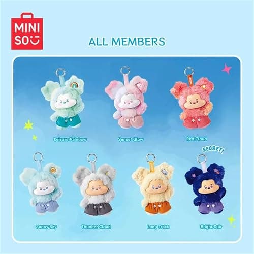 MINISO Disney Mickey Cloud Fantasy Series Vinyl Plush Blind Box - Toys for Bag Decoration, Holiday Birthday Surprises Gifts Collectibles for Friends and Family, Single Box thumbnail 4