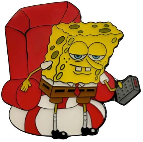 Ight Imma Head Out. - SpongeBob Squarepants Collectible Pin - Image 1