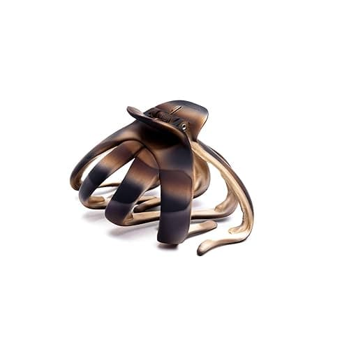 Scunci No-Slip Grip LARGE Octopus Hair Jaw Clip, Tortoise, 1-Piece thumbnail 3
