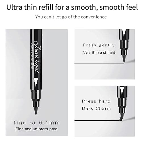 6Pcs Eyeliner Stamp Pen Set thumbnail 7