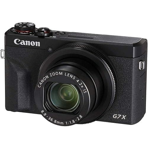 Canon PowerShot G7 X Mark III Digital Camera - Black (International Model) - Image 1