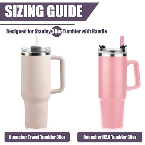 Zonyee Snack Bowl with Lid for Stanley 30 oz Tumbler with Handle, Silicone Snack Tray Snack Ring for Stanley Cup Accessories, Suitable for Car Cup Holder or Outdoor, Orchid thumbnail 6