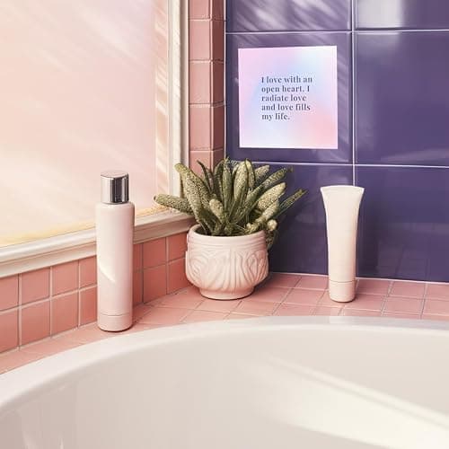 Kind Soul Shower Affirmation Cards - Positive Waterproof Affirmations for Women - Self Care Daily Mindfulness, Manifestation & Motivational Cards (Soul Glow) thumbnail 3
