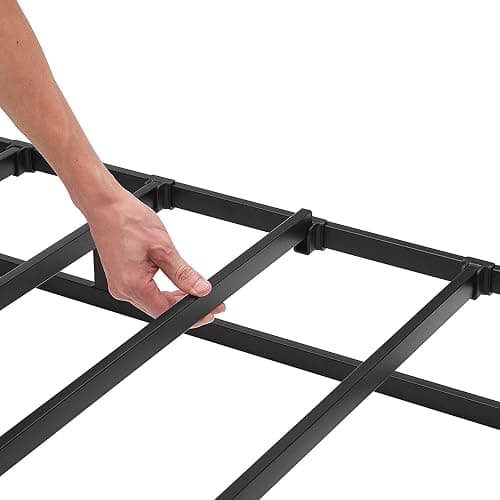 Amazon Basics Smart Box Spring Bed Base, 7-Inch Height Mattress Foundation, Tool-Free Easy Assembly, Queen, 79"L x 59.5"W x 7"H, White thumbnail 6
