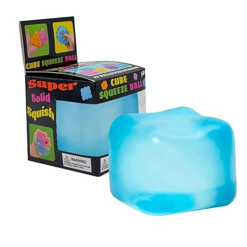 Nice Cube - Sensory Toy with a Super Solid Squish Nice Square Shape Anxiety Sensory Squishy Fidget Toy Ice Cube Slow Rise (#004) - Image 1