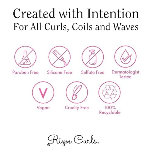Rizos Curls Scalp Massage Brush, Remove Buildup, Stimulate Scalp Supporting Hair Health & Growth, Remove Dandruff Soothing Scalp, Comfortable Hold, Pink thumbnail 5